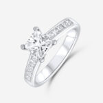 Princess Cut Diamond Ring in White Gold - Image 2