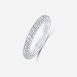 Eternity Trilogy Diamond Stack Band - Image 2