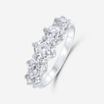 Five Stone Diamond Ring in White Gold - Image 2